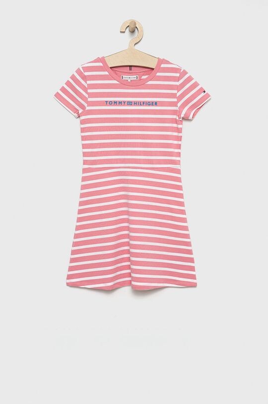 

Детское платье Tommy Hilfiger, розовый