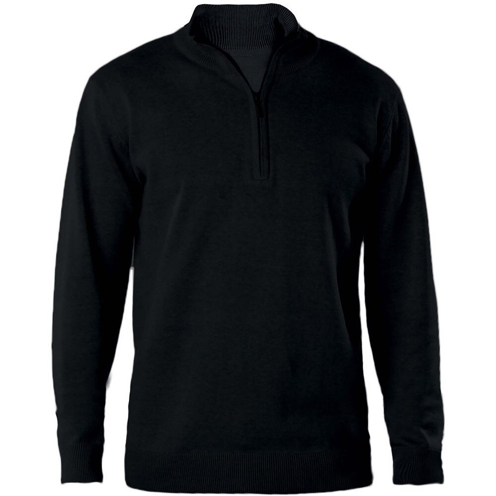 

Свитер Kariban Half Zip, черный