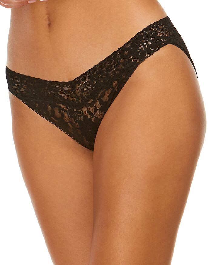 

Ежедневные кружева с низкой посадкой V-кини Hanky Panky