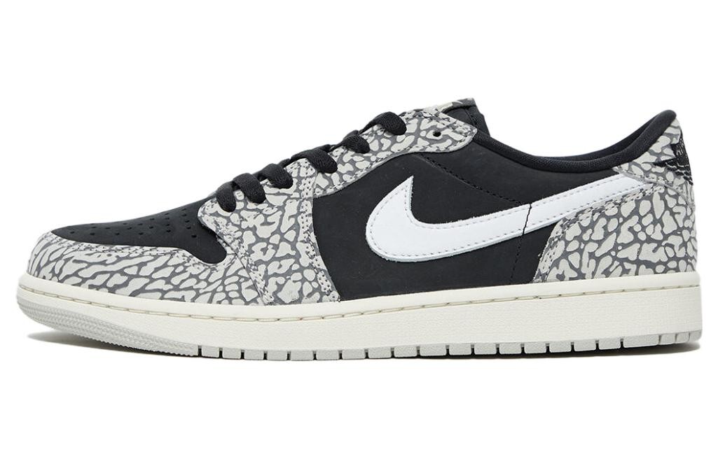 

Кроссовки Nike Air Jordan 1 Retro Low OG, black cement