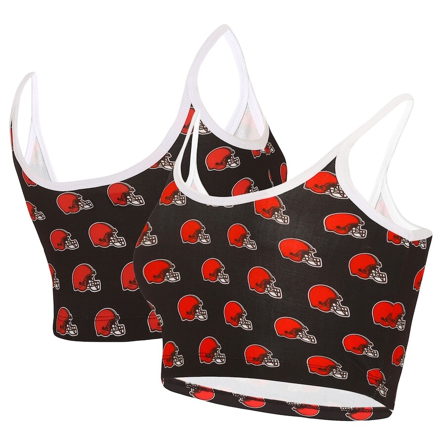 

Спортивный бюстгальтер Concepts Sport Cleveland Browns, коричневый