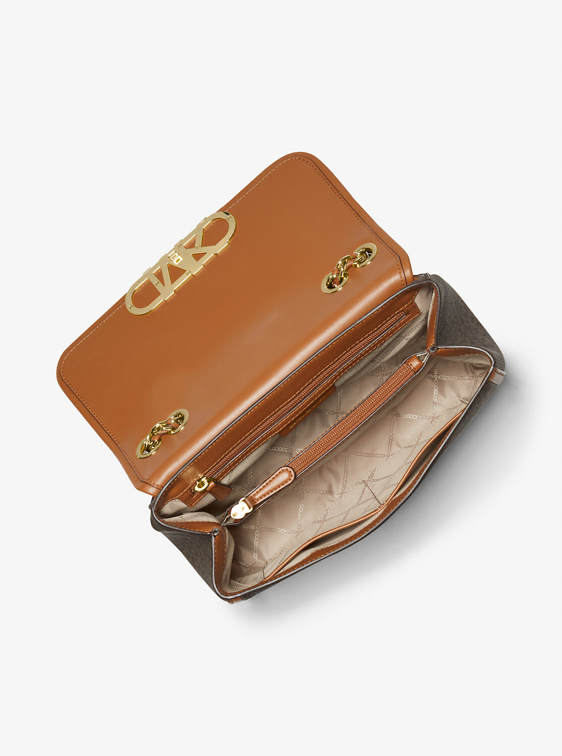 

Очень большая сумка через плечо Parker с логотипом Michael Kors
