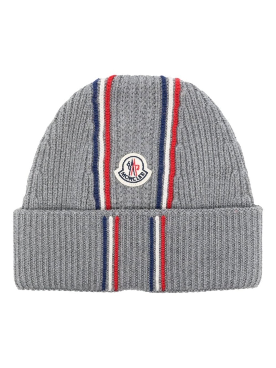 

Moncler шапка бини из вирджинской шерсти, серый