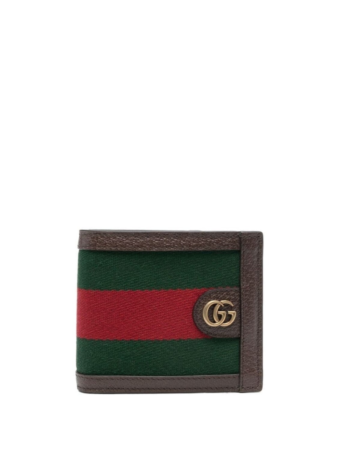 

Gucci кошелек с отделкой Web, зеленый