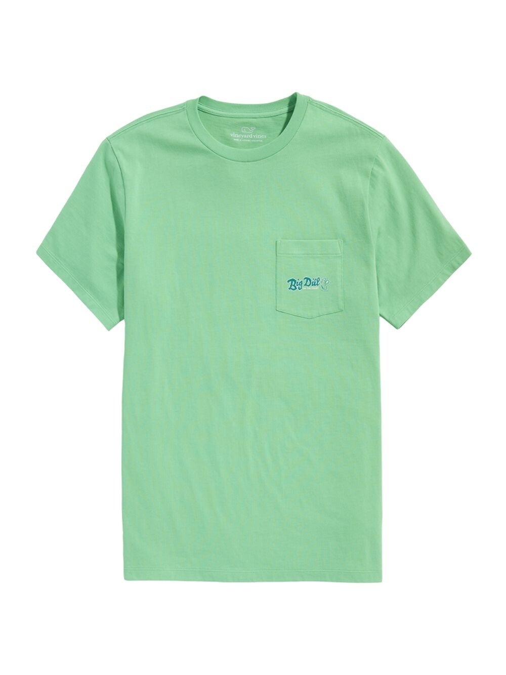 

Футболка с большим карманом укропа Vineyard Vines, Зеленый