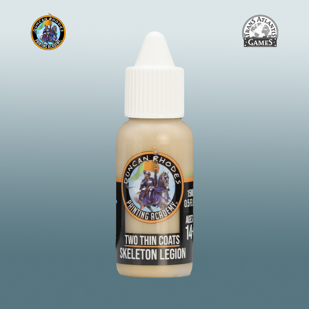 

Аксессуары Duncan Rhodes Painting Academy Two Thin Coats: Skeleton Legion (15ml)