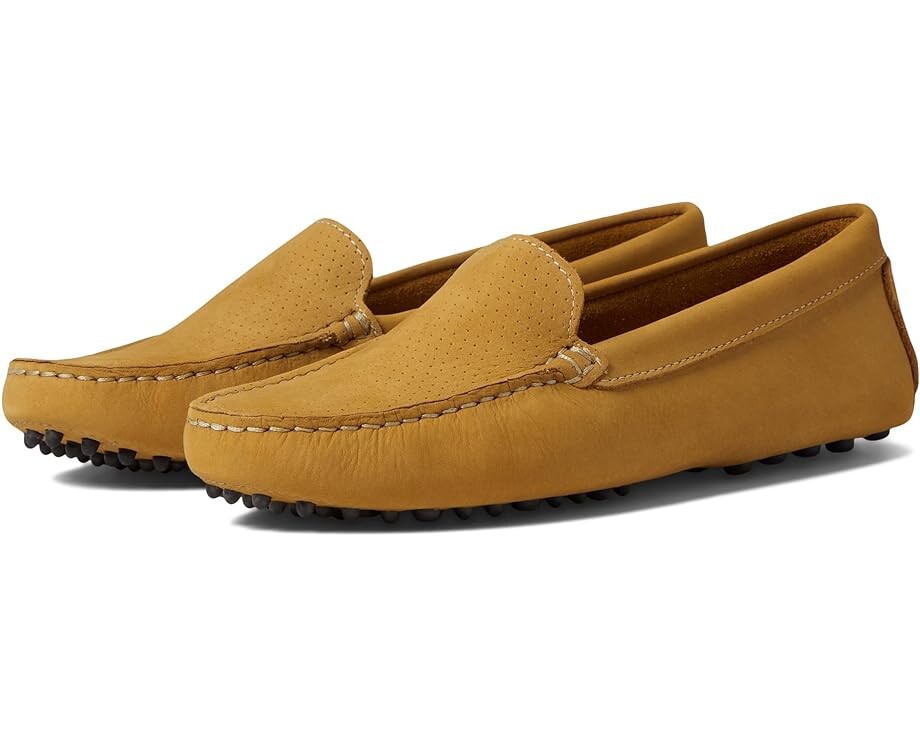

Лоферы Massimo Matteo Perf Venetian Driver, цвет Tan Nubuck