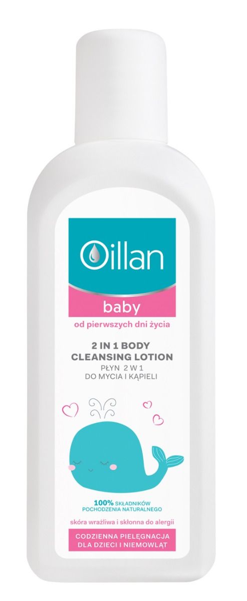 Oillan Baby жемчужная ванна для детей, 400 ml