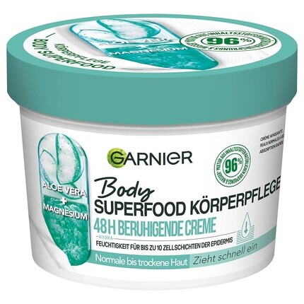 

Масло для тела Garnier Soothing Body Care для сухой кожи с алоэ и магнием 380мл