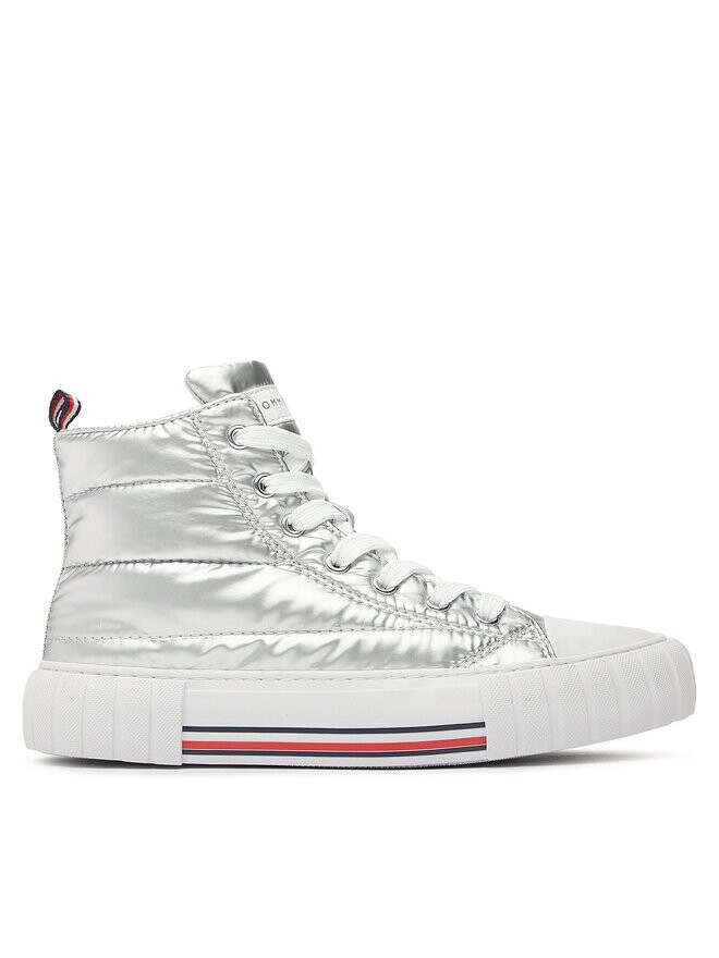 

Кеды Tommy Hilfiger, серебряный