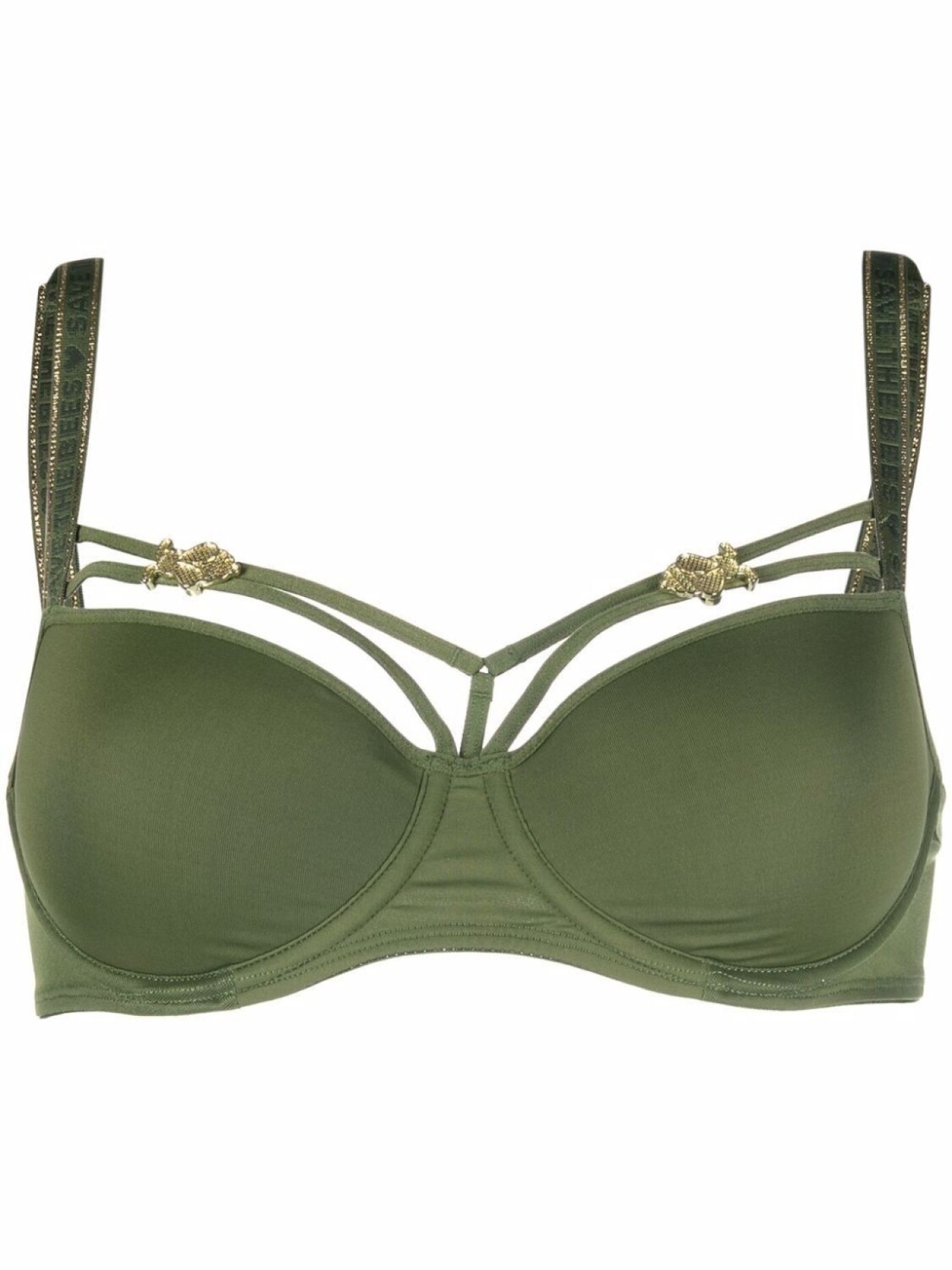

Marlies Dekkers бюстгальтер Queen Bee с глубоким вырезом, зеленый