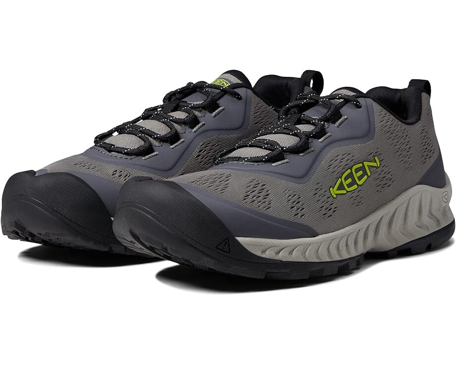 

Походные ботинки KEEN Nxis Speed, цвет Steel Grey/Evening Primrose