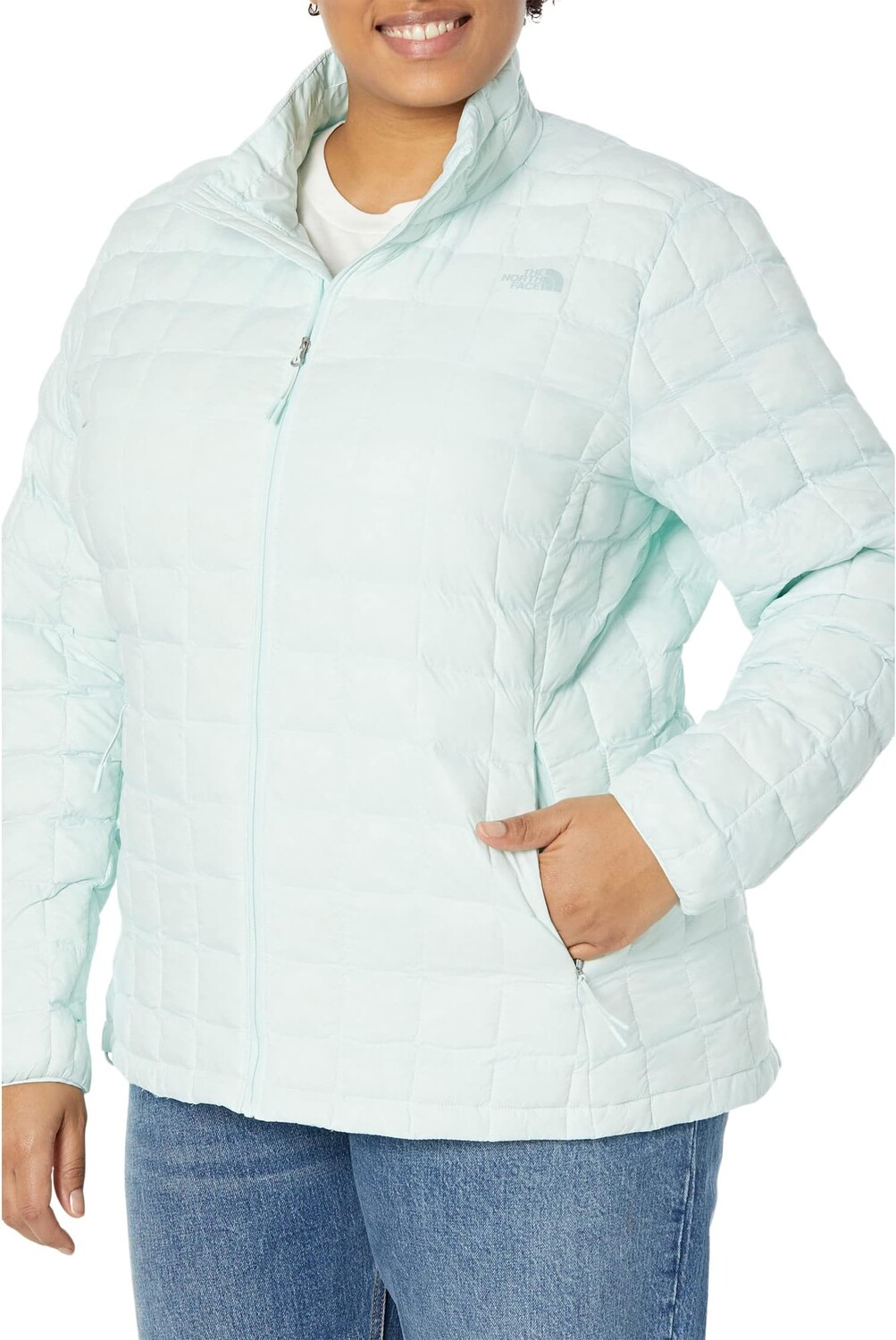 

Эко-куртка Thermoball больших размеров 2.0 The North Face, цвет Skylight Blue