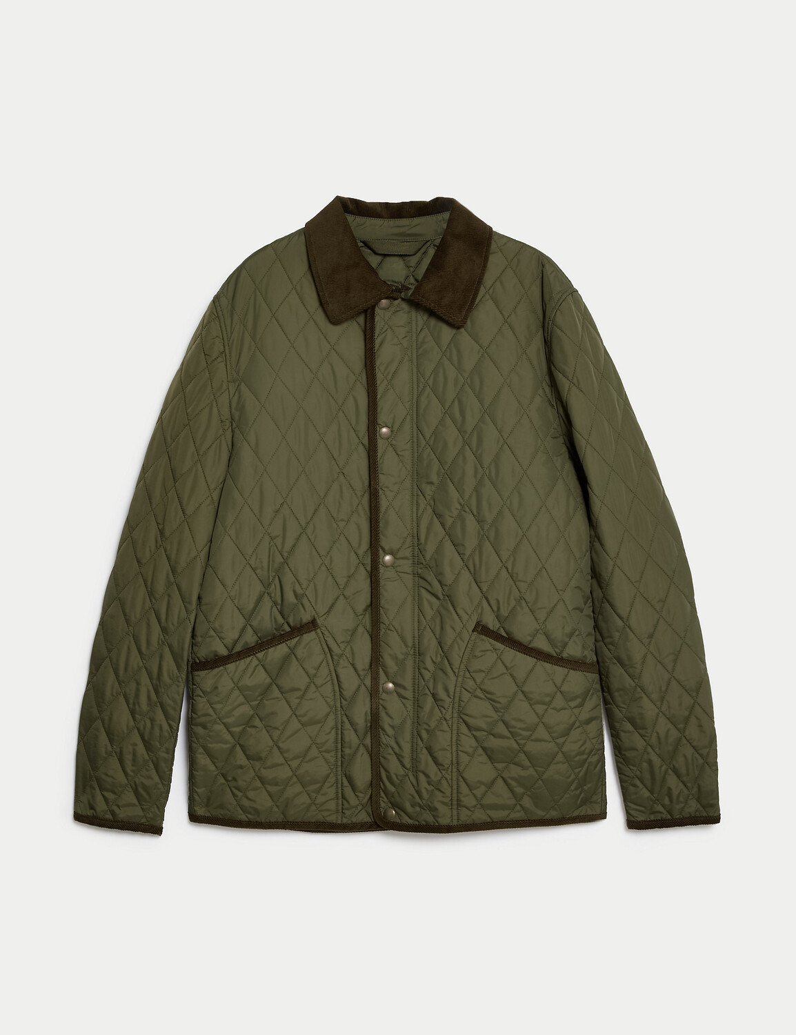 

Стеганая куртка в стиле милитари и Stormwear. Marks & Spencer, хаки