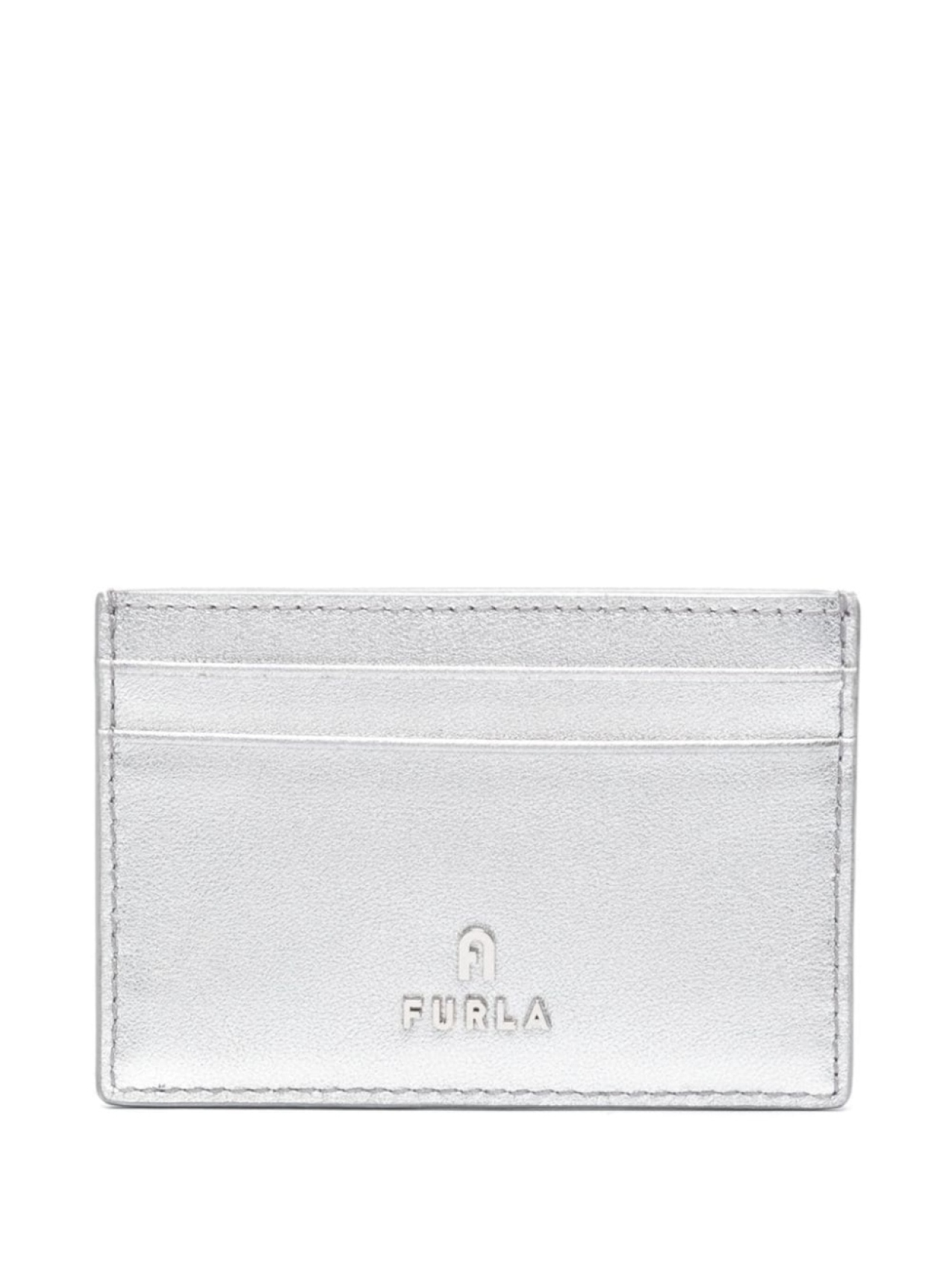 

Furla ламинированный картхолдер Camelia, серебристый