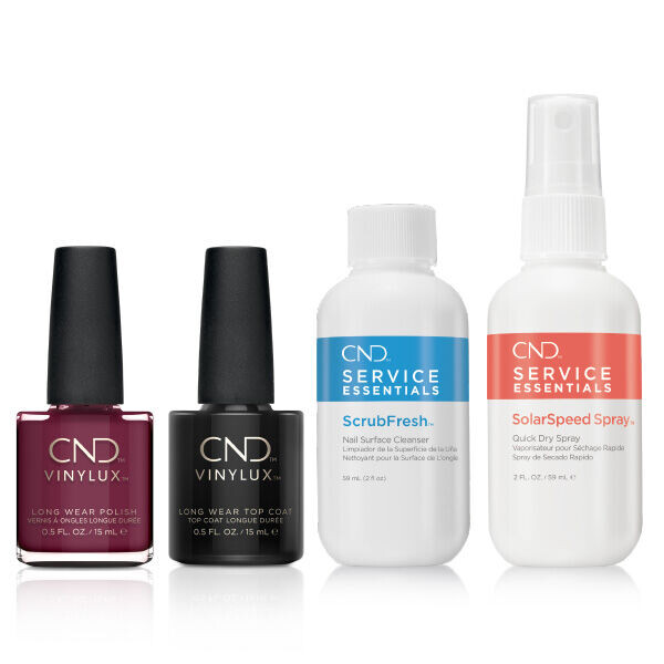 

Полный маникюрный набор в стиле декаданс Cnd Vinylux, 1 комплект