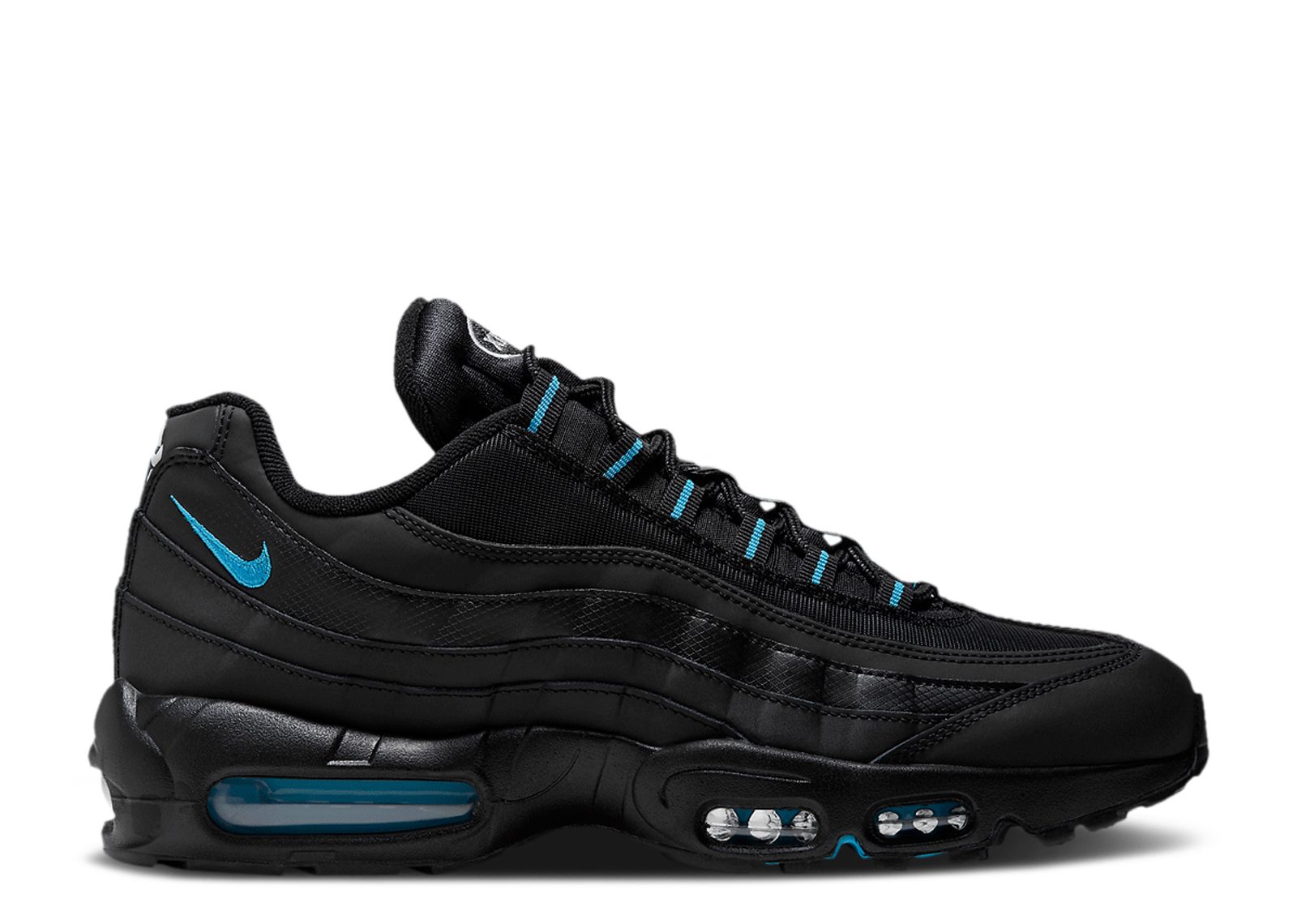 

Кроссовки Nike Air Max 95 'Black Laser Blue', черный