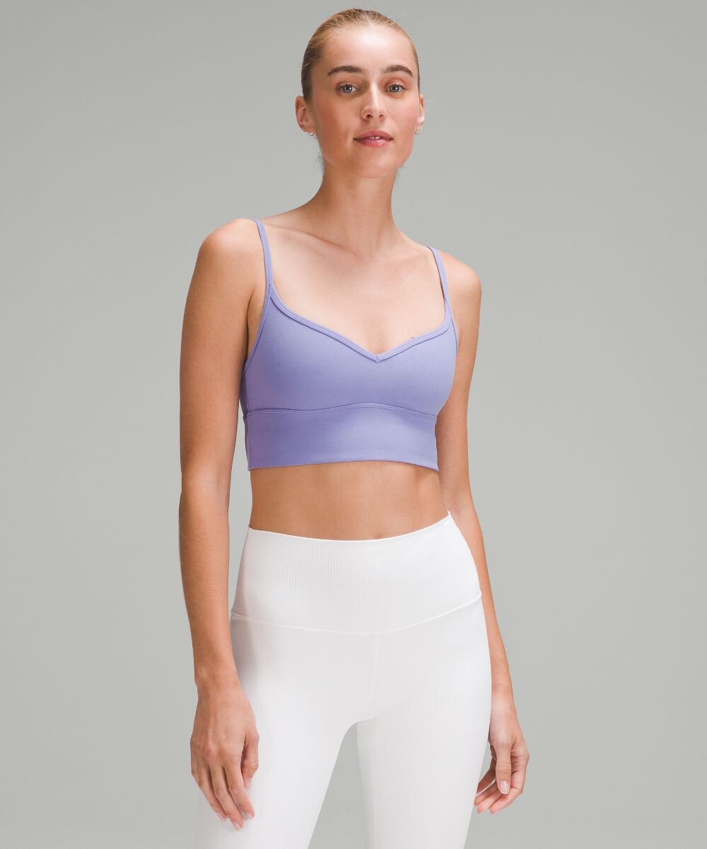 

Бюстгальтер Align Sweetheart Lululemon, лавандовый