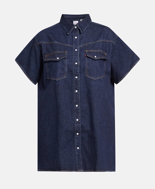 

Джинсовое платье Levi's Plus, темно-синий