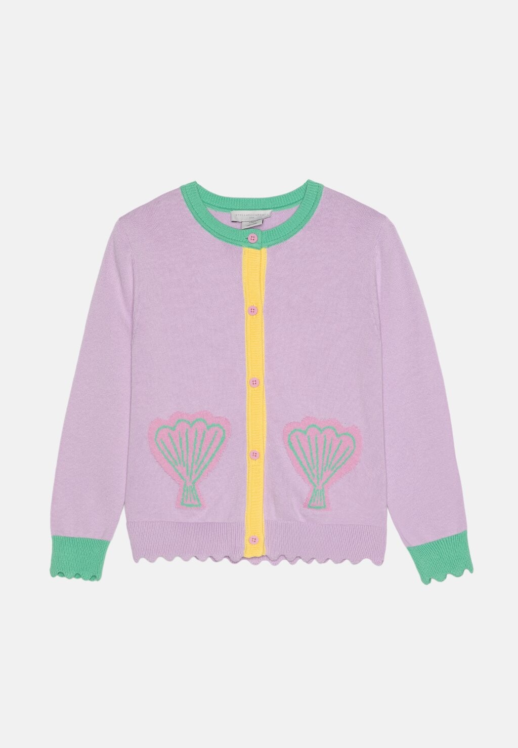 Кардиган GIRL Stella McCartney Kids, цвет lilac