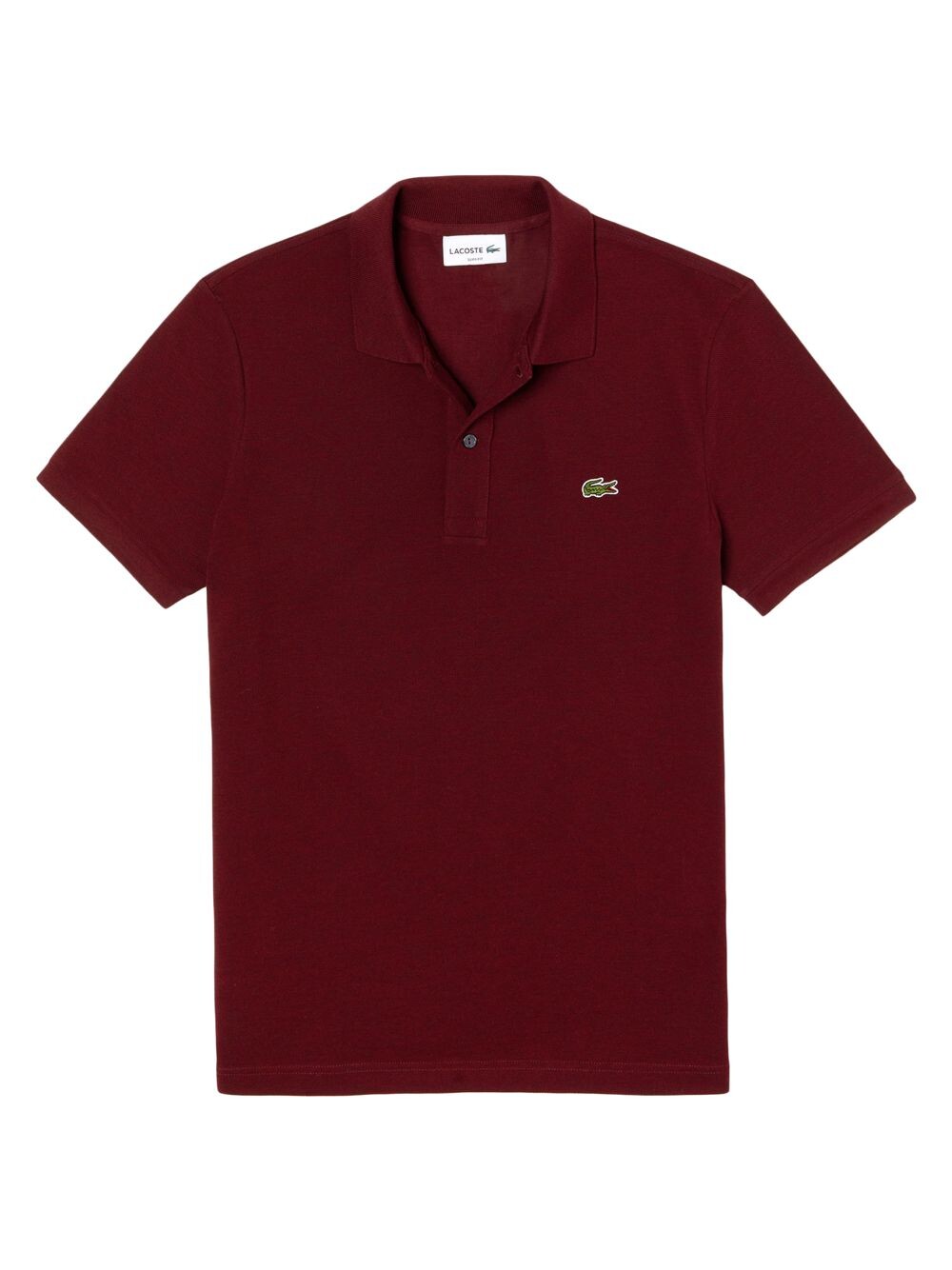 

Рубашка поло облегающего кроя из пике Lacoste