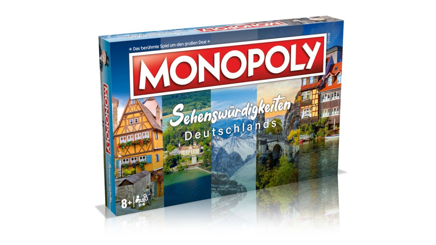 Winning Moves Монополия Достопримечательности Германии модель деревянная сборная бранденбургские ворота