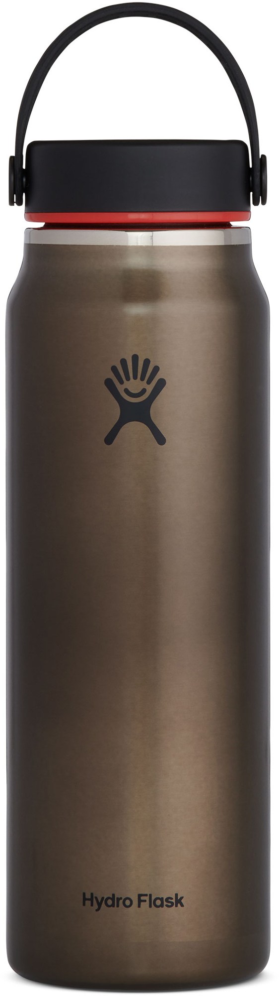 Легкая вакуумная бутылка для воды с широким горлышком — 32 эт. унция Hydro Flask, серый бутылка для воды ultrasoft flask