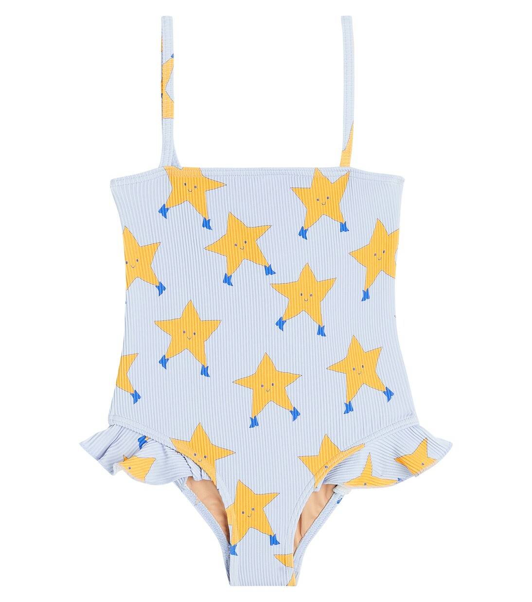 

Купальник Dancing Stars в рубчик Tinycottons, синий
