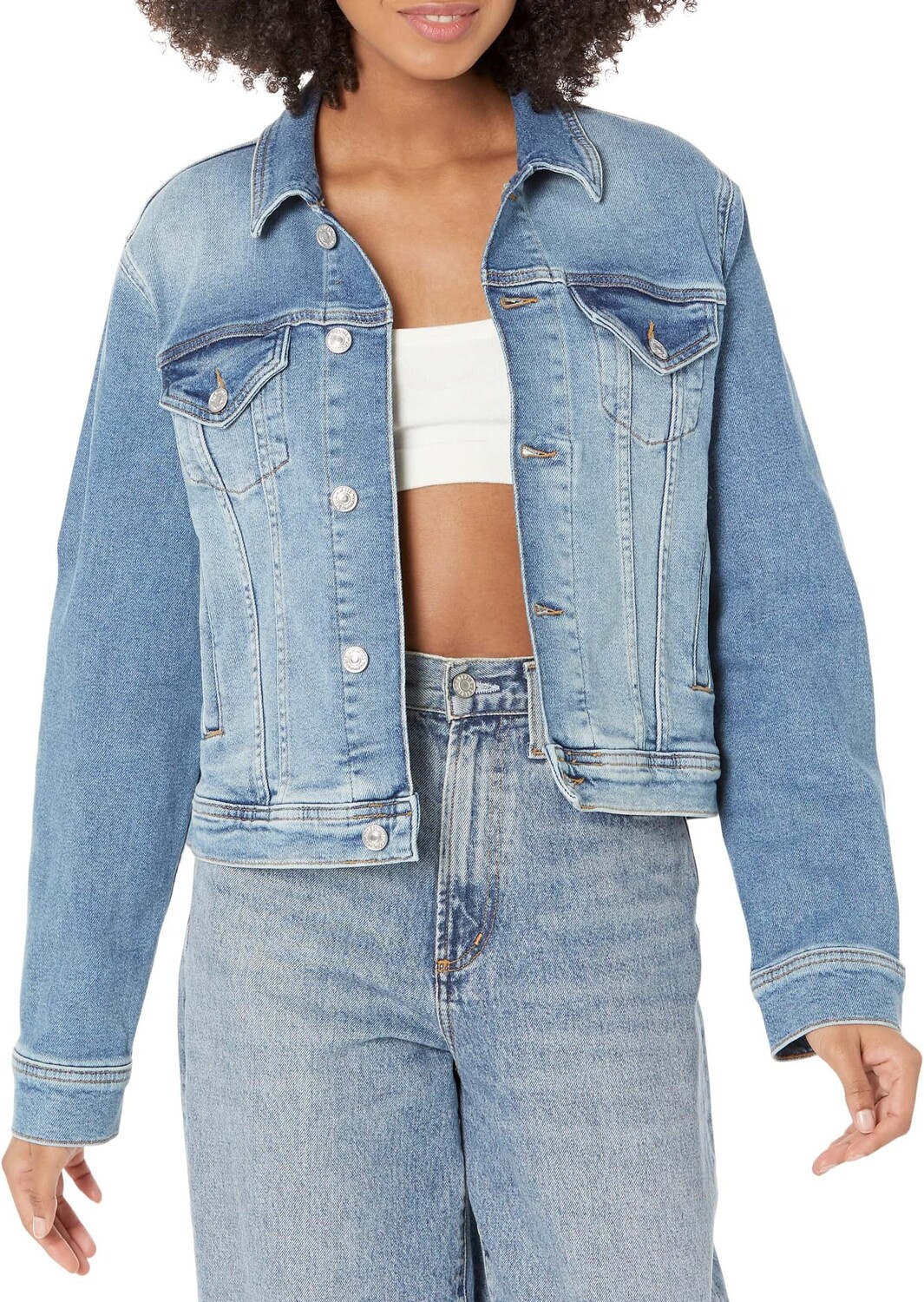 

Куртка Classic Trucker 7 For All Mankind, цвет Luxe Vintage Lyme