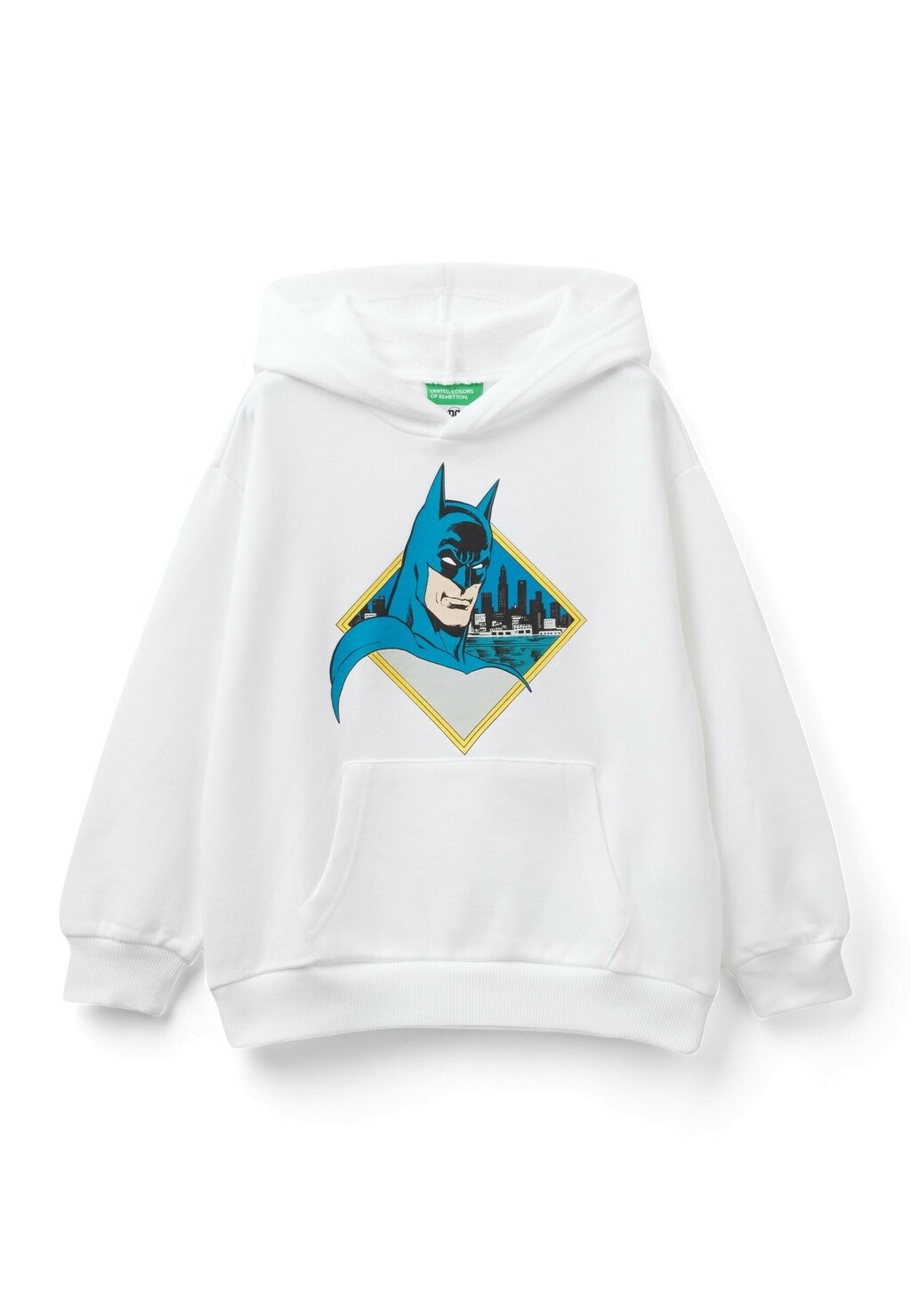 

Толстовка HOODIE & DC COMICS BATMAN United Colors of Benetton, цвет white