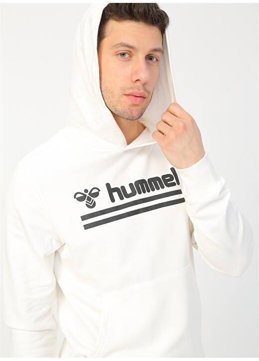 

Белый мужской свитшот Hummel