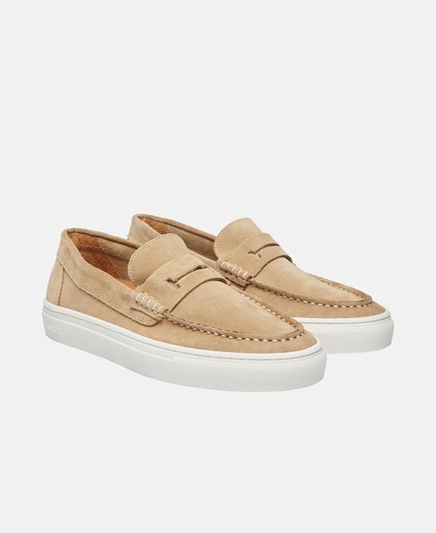 

Лоферы Hackett London, цвет Oatmeal
