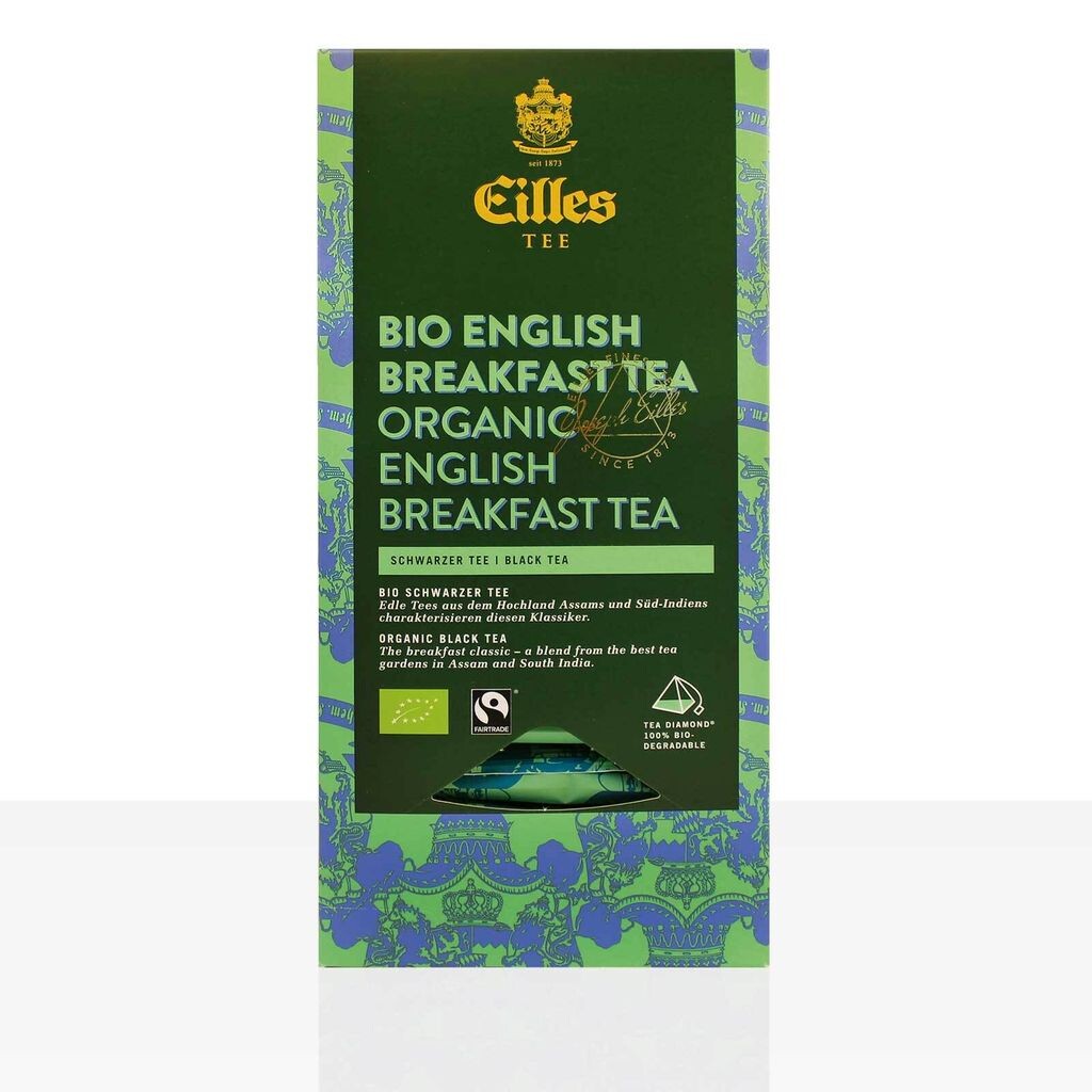 

EILLES World Luxury Selection English Breakfast листовой 20 x 2,5 г, чай Fairtrade в индивидуальной упаковке