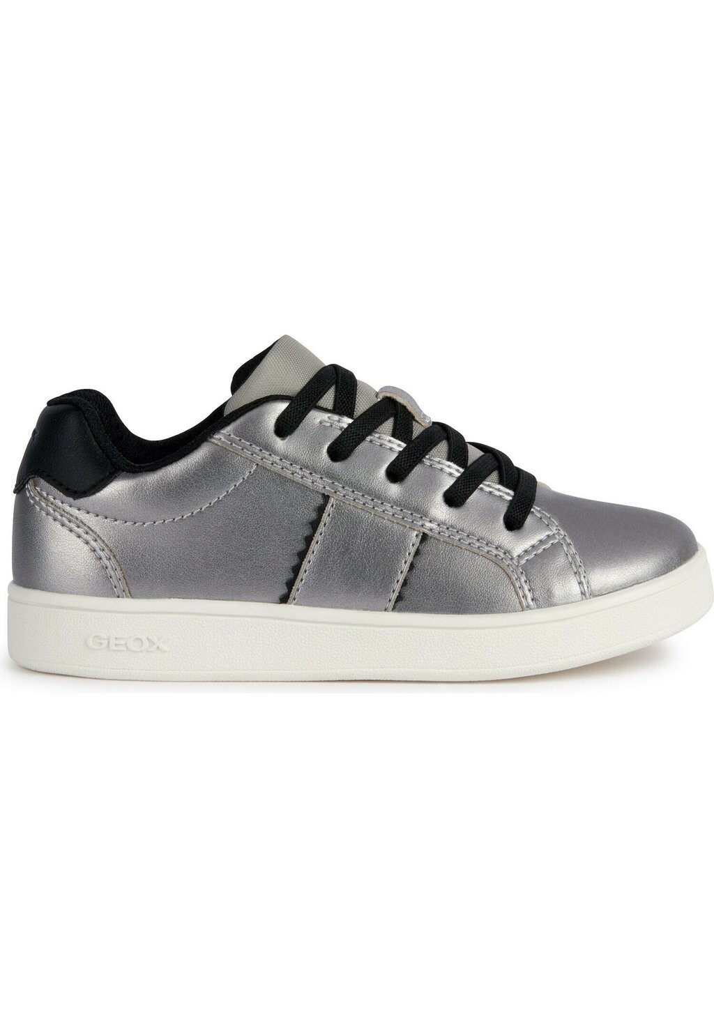

Кроссовки низкие J ECLYPER Geox, цвет dark silver black