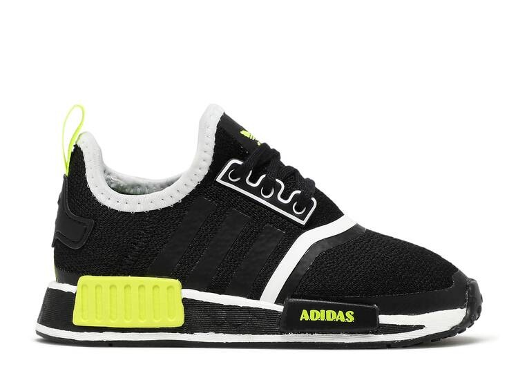 

Кроссовки Adidas NMD_R1 INFANT 'BLACK SOLAR YELLOW', черный