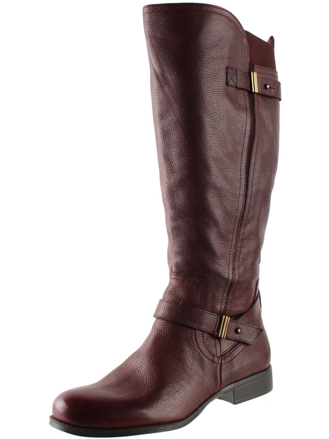 

Женские кожаные ботинки для верховой езды Joan с поясом Naturalizer, цвет Wine Leather