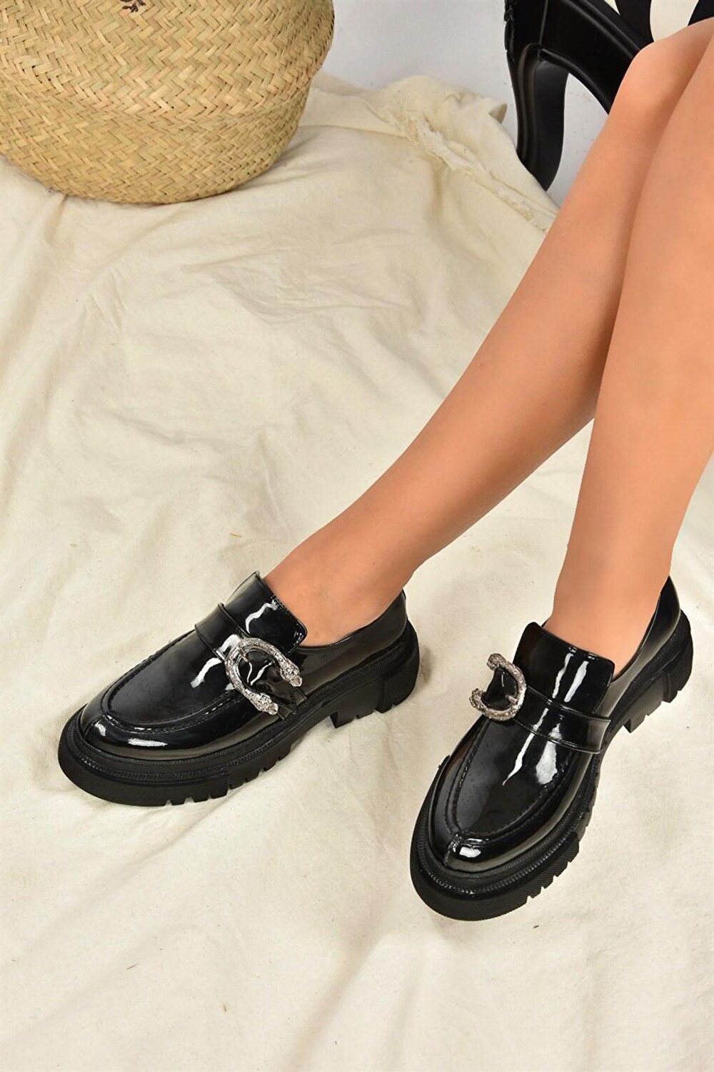 

K2947601 Черная повседневная женская обувь Fox Shoes, Черный