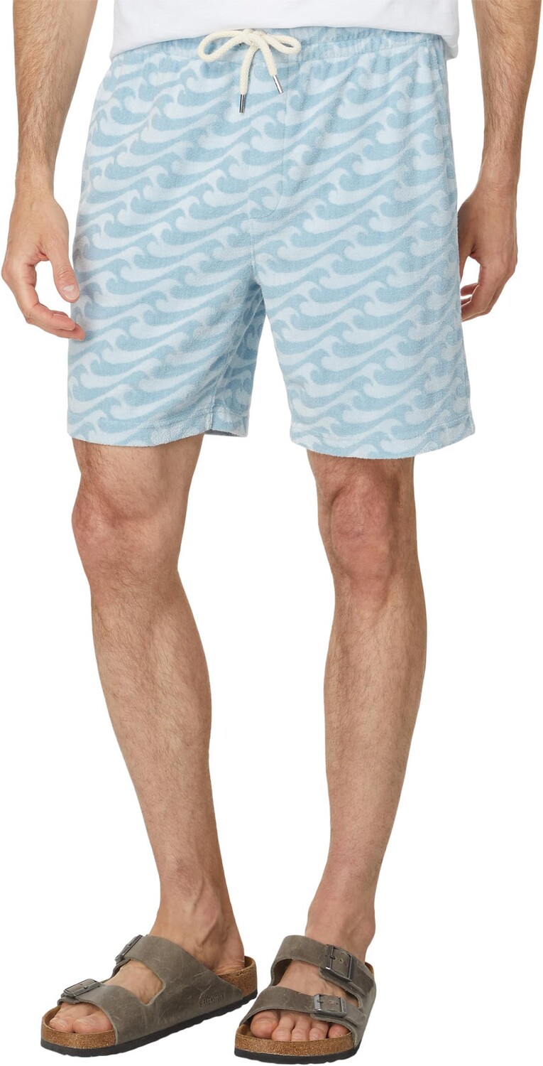 

Шорты Faherty Cabana Towel Terry Sweatshorts, цвет Endless Peaks