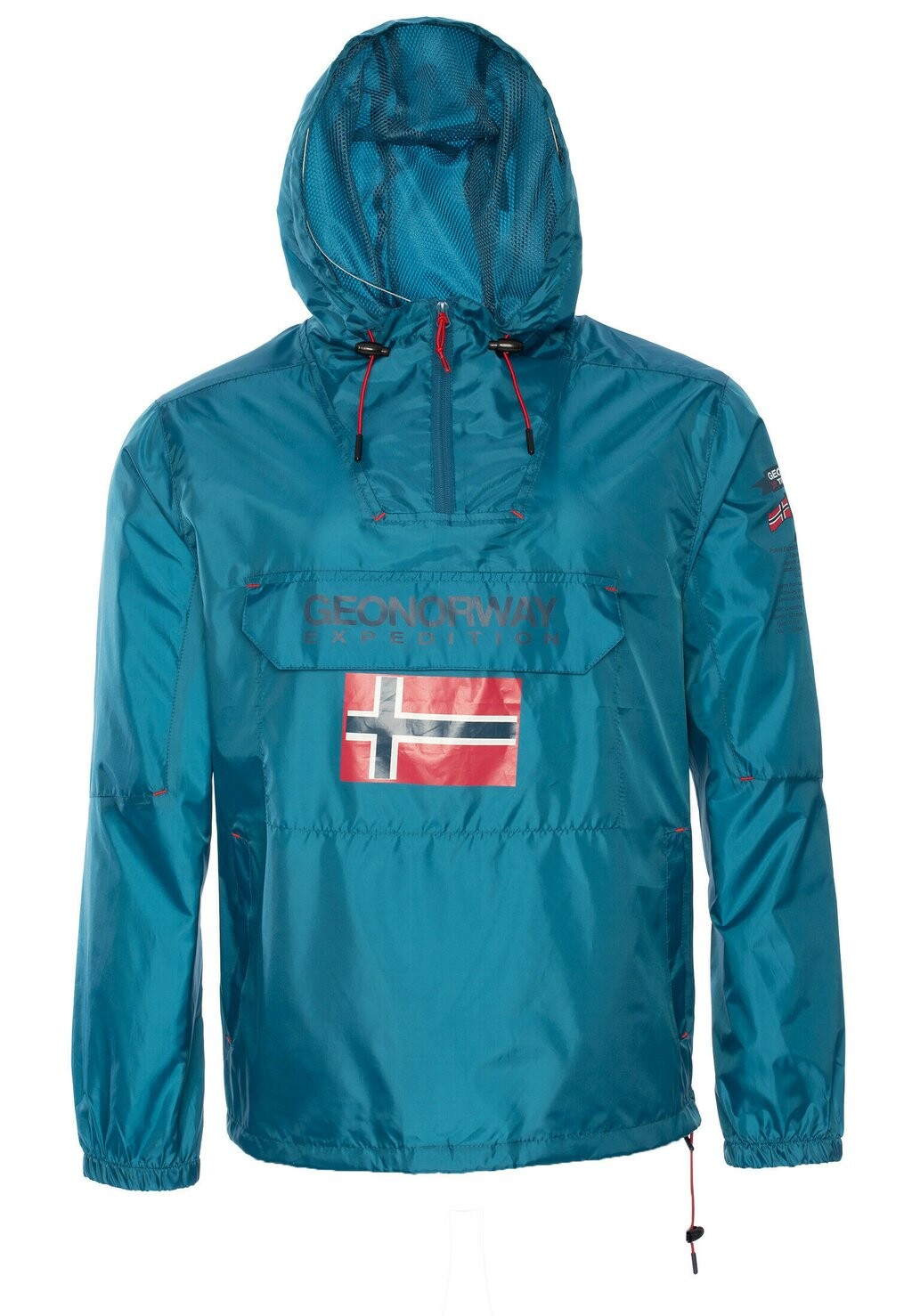 

Ветровка Anorak Brest Geo Norway, цвет petrol