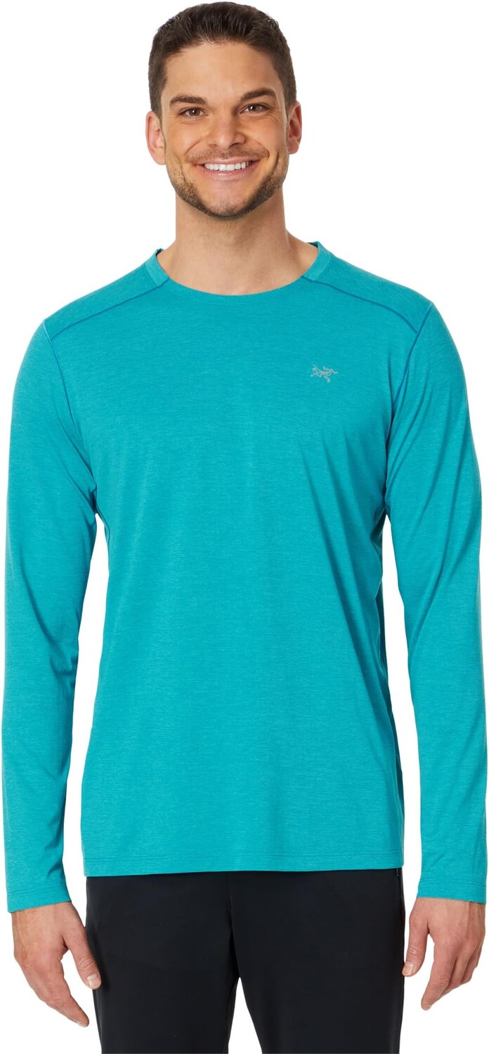 

Cormac Crew с длинным рукавом Arc'teryx, цвет Dark Blue Tetra Heather