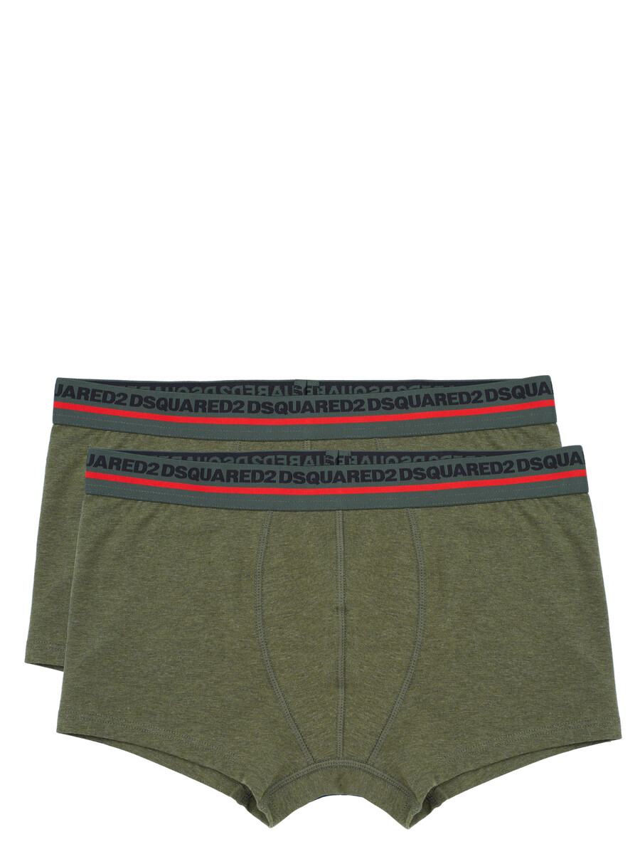 

Трусы 2 шт Dsquared2, хаки