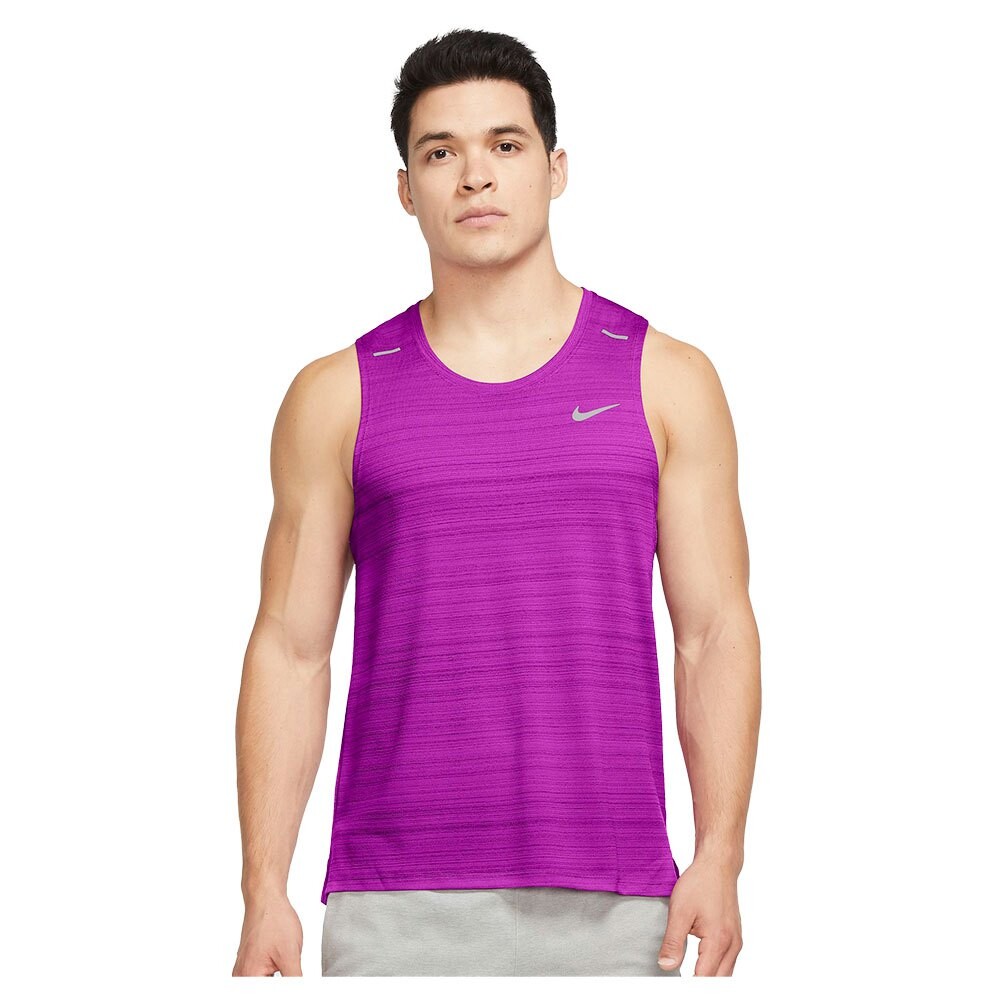 

Футболка без рукавов Nike Dri Fit Miler, фиолетовый