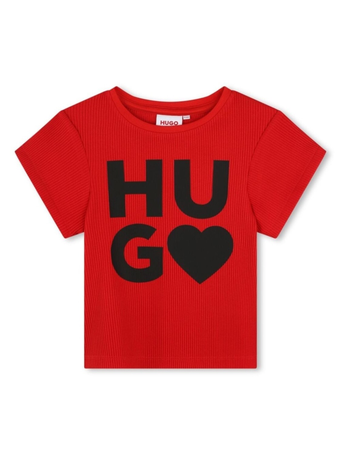 

HUGO KIDS футболка с логотипом, красный