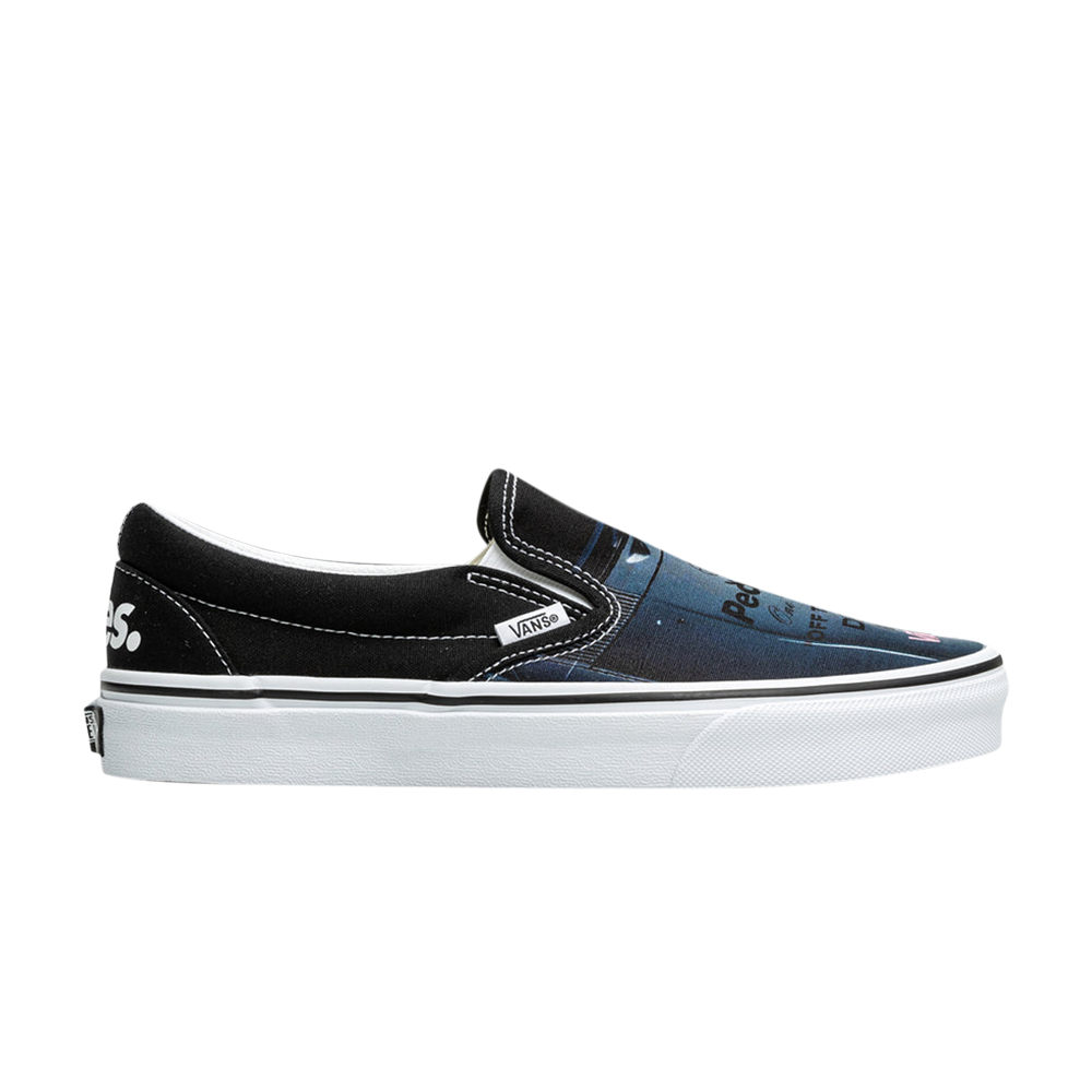 

Персики. Слипоны One Universe x Classic Vans, черный