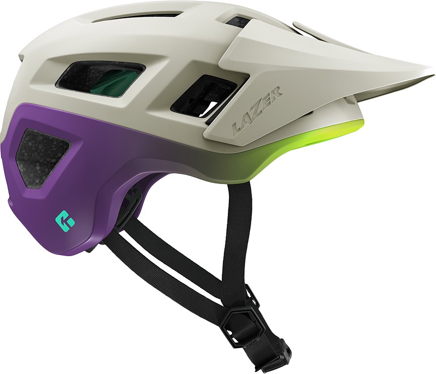 шлем велосипедный lazer coyote матовый темно серый s Велосипедный шлем Coyote Kineticore Lazer, фиолетовый