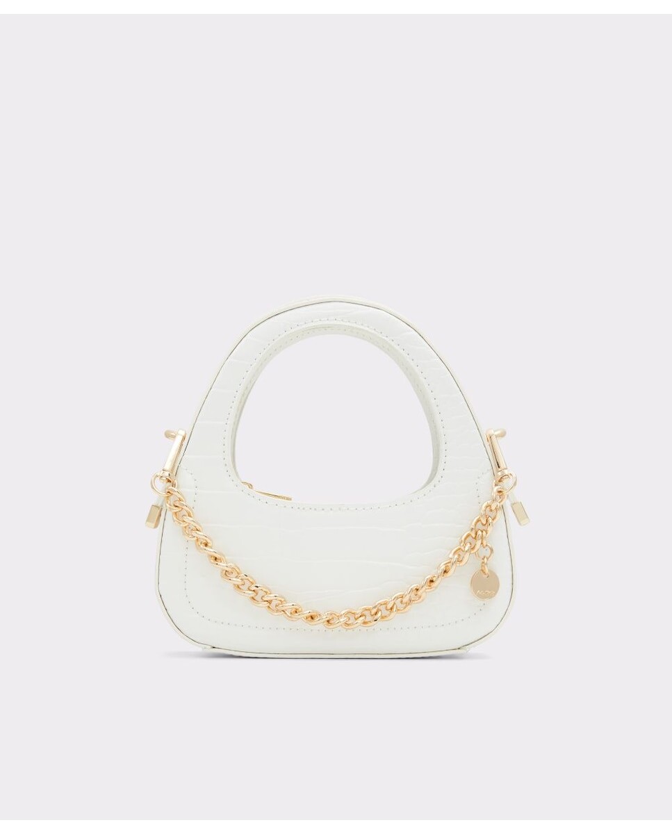

Белая сумочка на молнии Aldo, белый