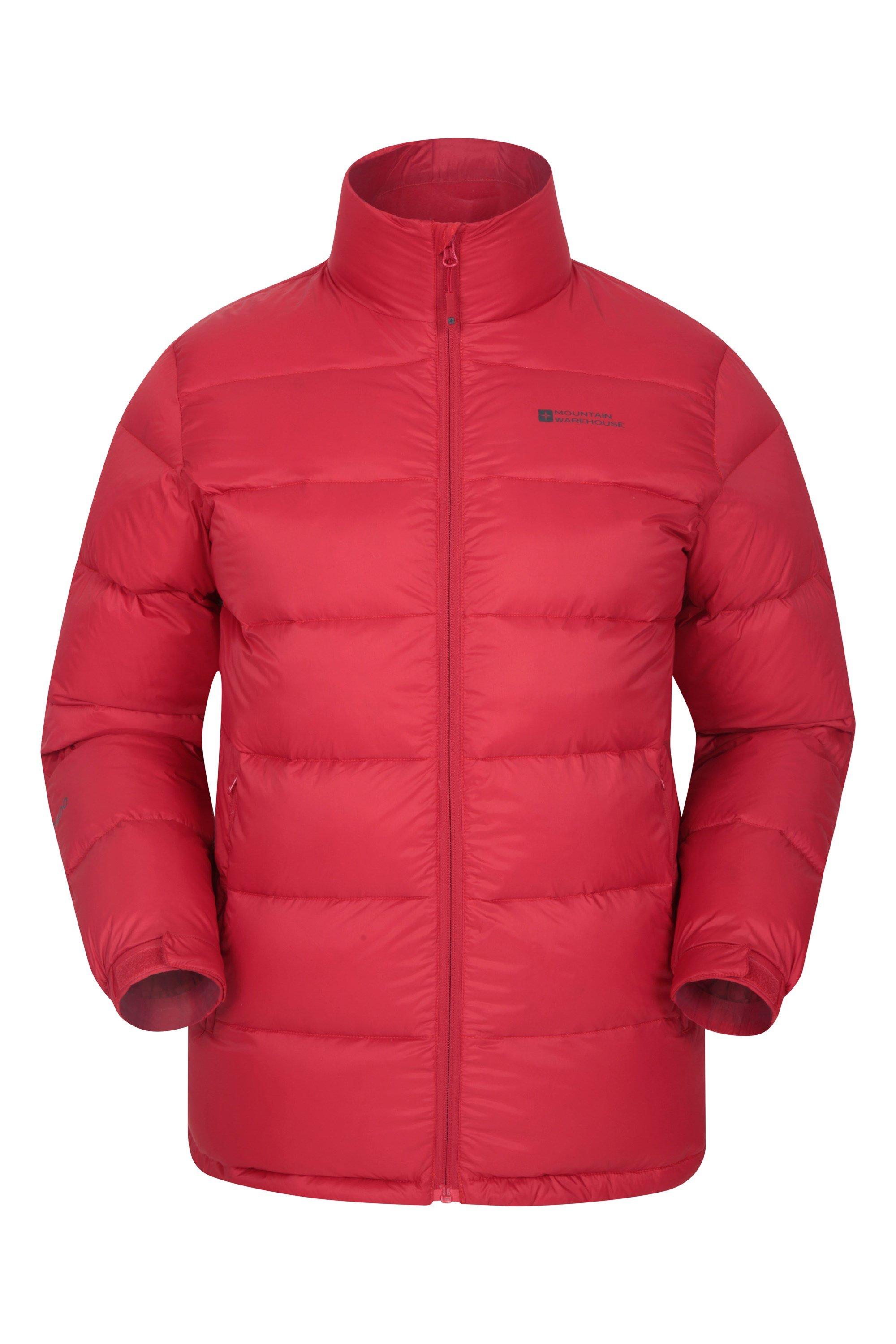 цена Пуховик для дрифта с карманами, стеганое пальто, теплый кемпинг Mountain Warehouse, красный