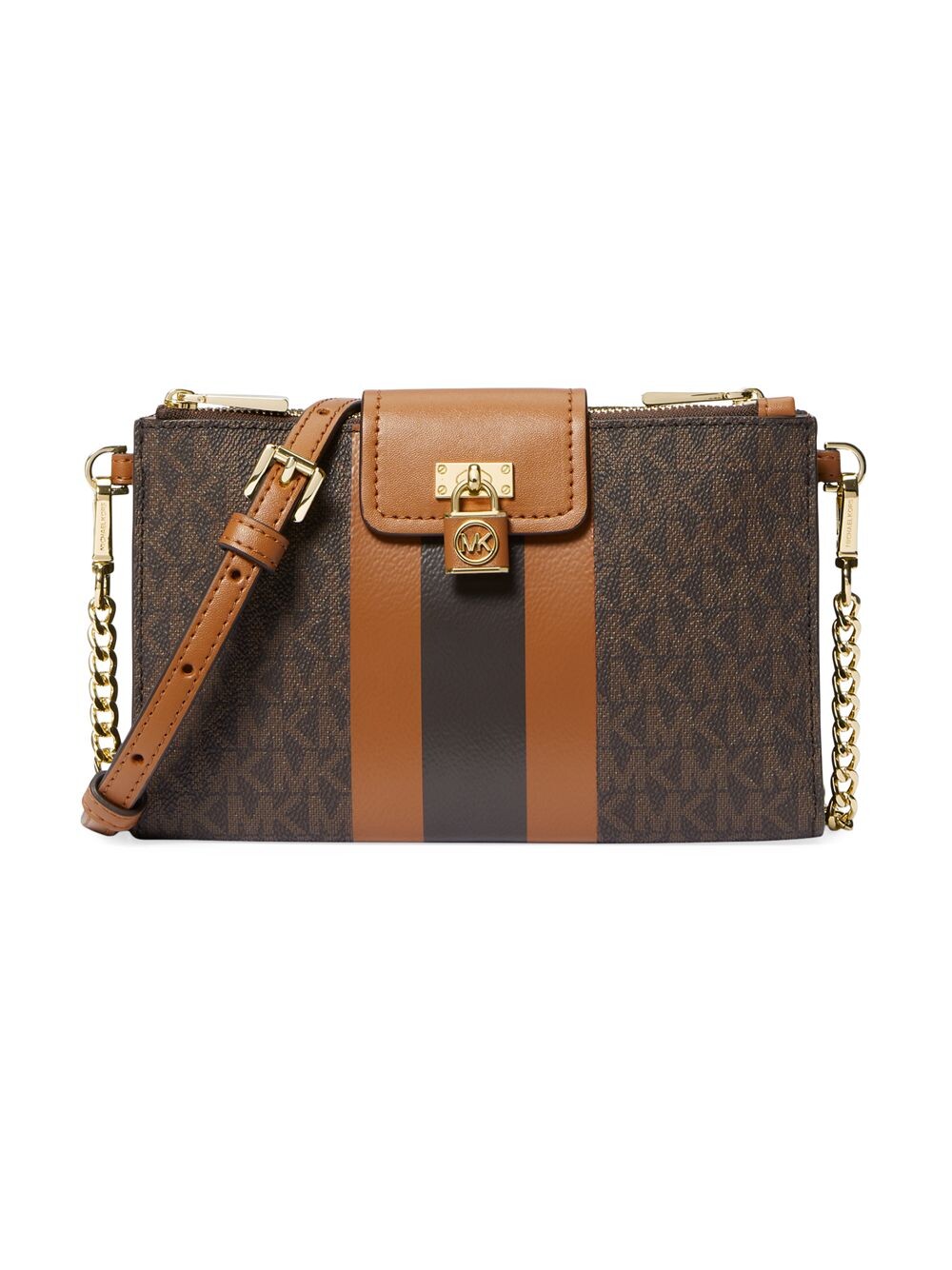 

Маленькая сумка через плечо Ruby с двойной молнией MICHAEL Michael Kors