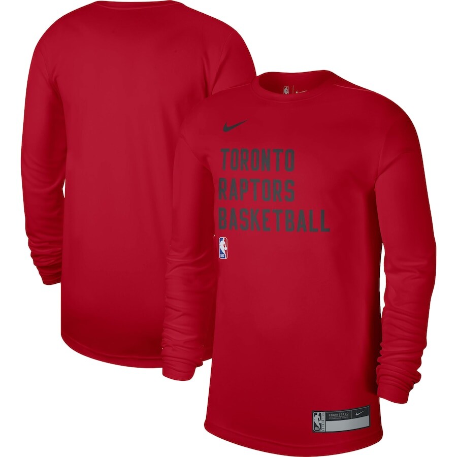 

Футболка с длинным рукавом Nike Toronto Raptors, красный