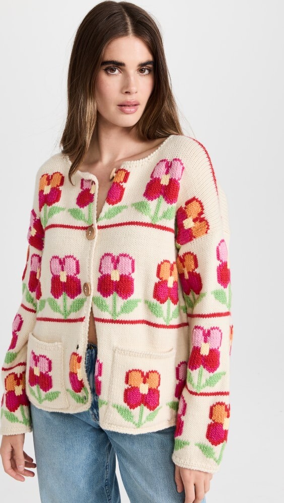 

Кардиган Tach Clothing Elsa Wool, кремовый